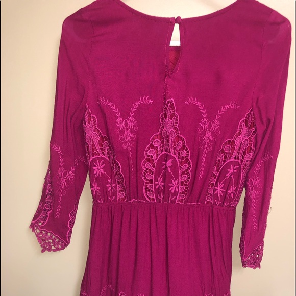 Gianni Bini Red Lace Dress - Picture 3 of 8